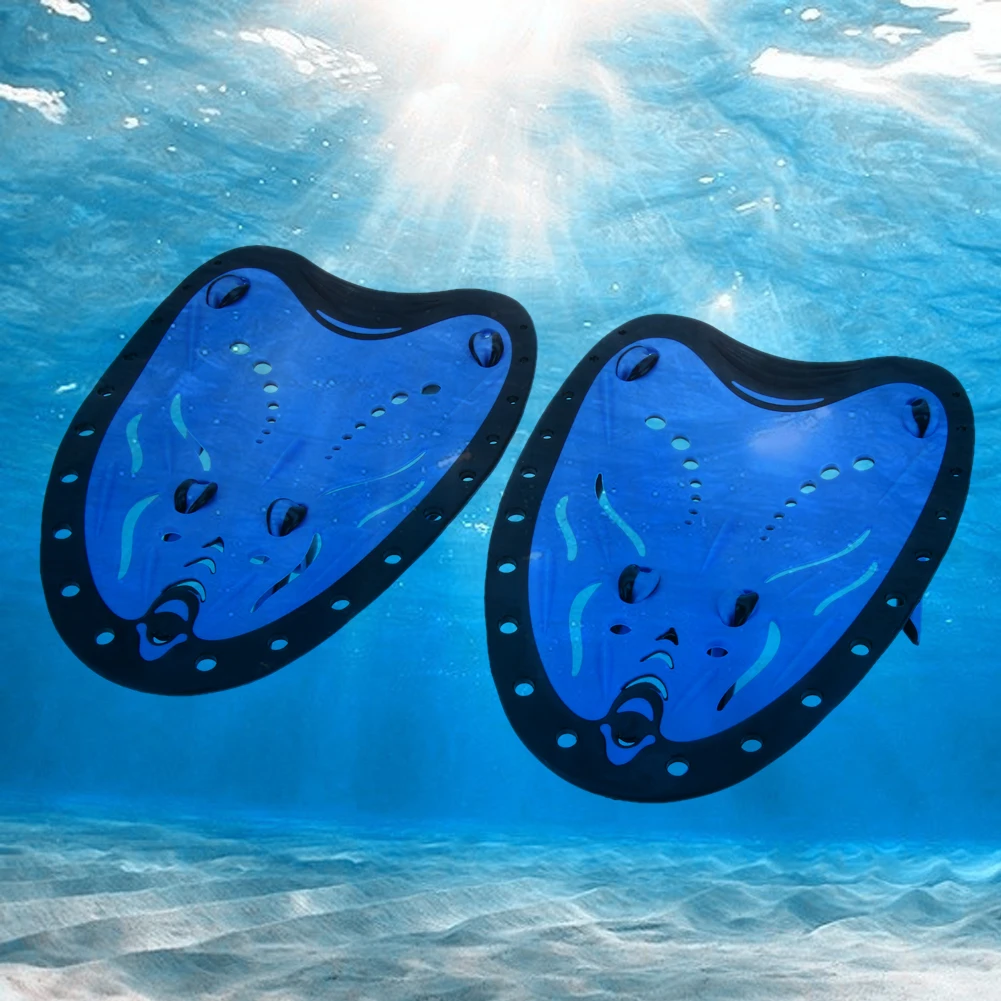 

Adult Adjustable Silicone Hand Webbed Diving Gloves Fin Flipper Learn Train Gear Professional Swimming Paddle Frog Finger