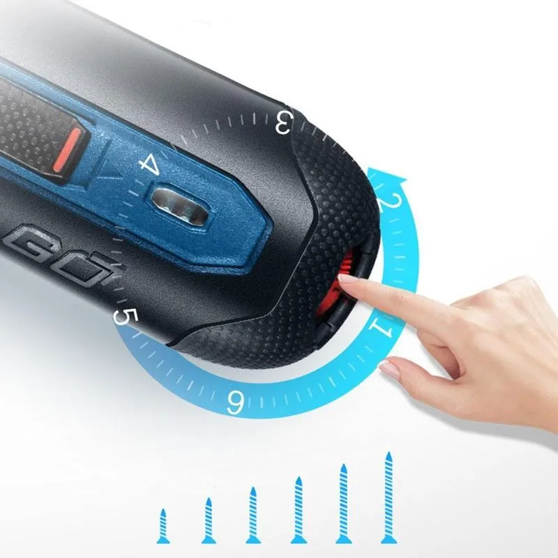 

Germany BOSCH Go & BOSCH GO 2 Rechargeable 3.6V Smart Torques Screwdriver Set Modes Tool, Adjustable Cordless 6 Power Mini C6O8