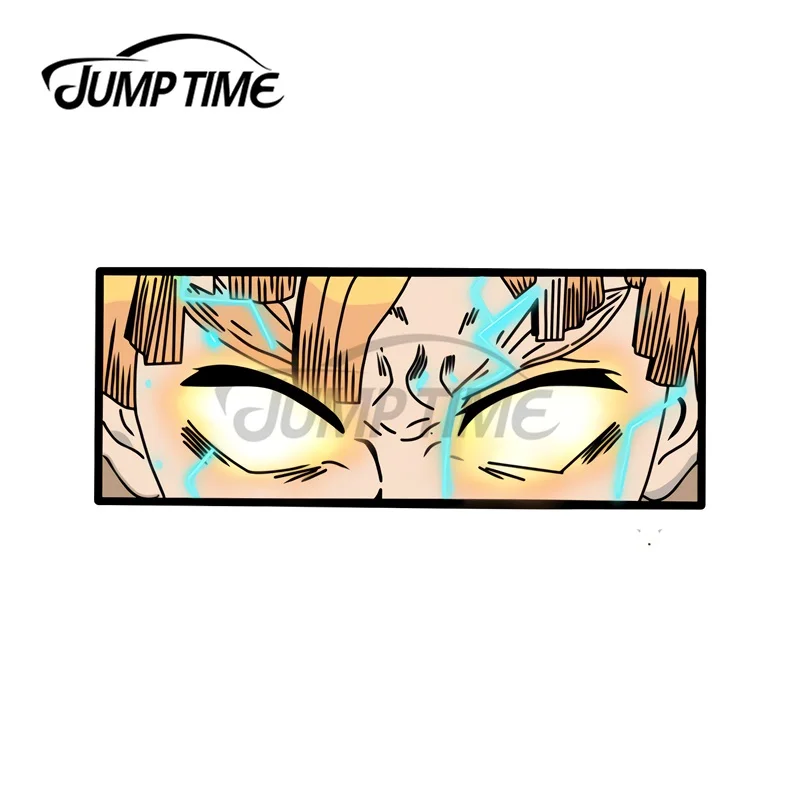 JumpTime 13x5 5 см Zenitsu Eyes модная Личная Автомобильная наклейка на доску для серфинга