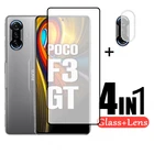 Стекло для Xiaomi Poco F3 GT, стекло с полным покрытием для камеры Xiaomi Poco F3 GT, стекло для камеры Xiaomi Poco M3 M4 Pro