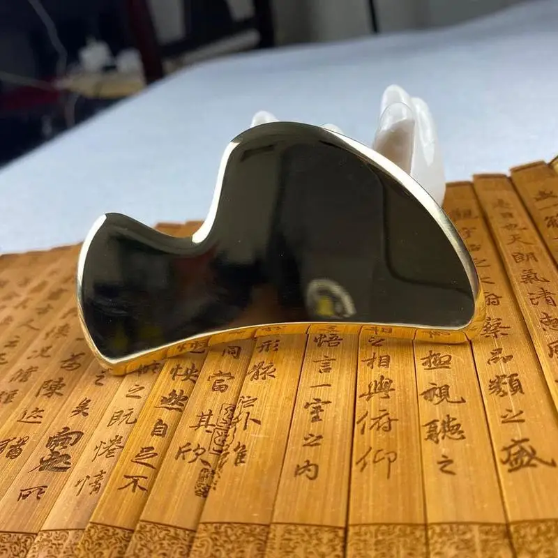 

1pcs Brass Gua Sha Tool Fascia Acupoint Massage Muscle Pain Scraping Scraper Health Massager Body Back Care Relief Massage L9J9