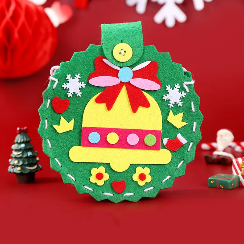 Рождественская сумка для конфет детские наборы ручной работы креативные