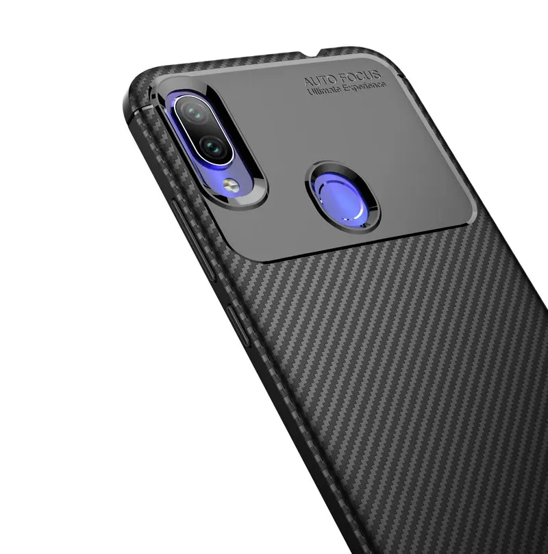 Чехол для Huawei Honor 9X STK LX1 роскошный мягкий силиконовый чехол из углеродного
