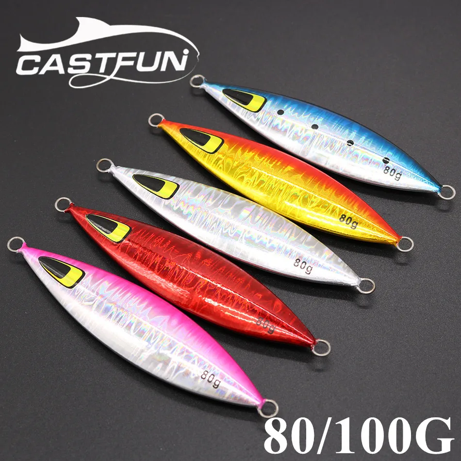 Casfun рыболовная приманка воблеры ложка медленная для соленой воды джиг