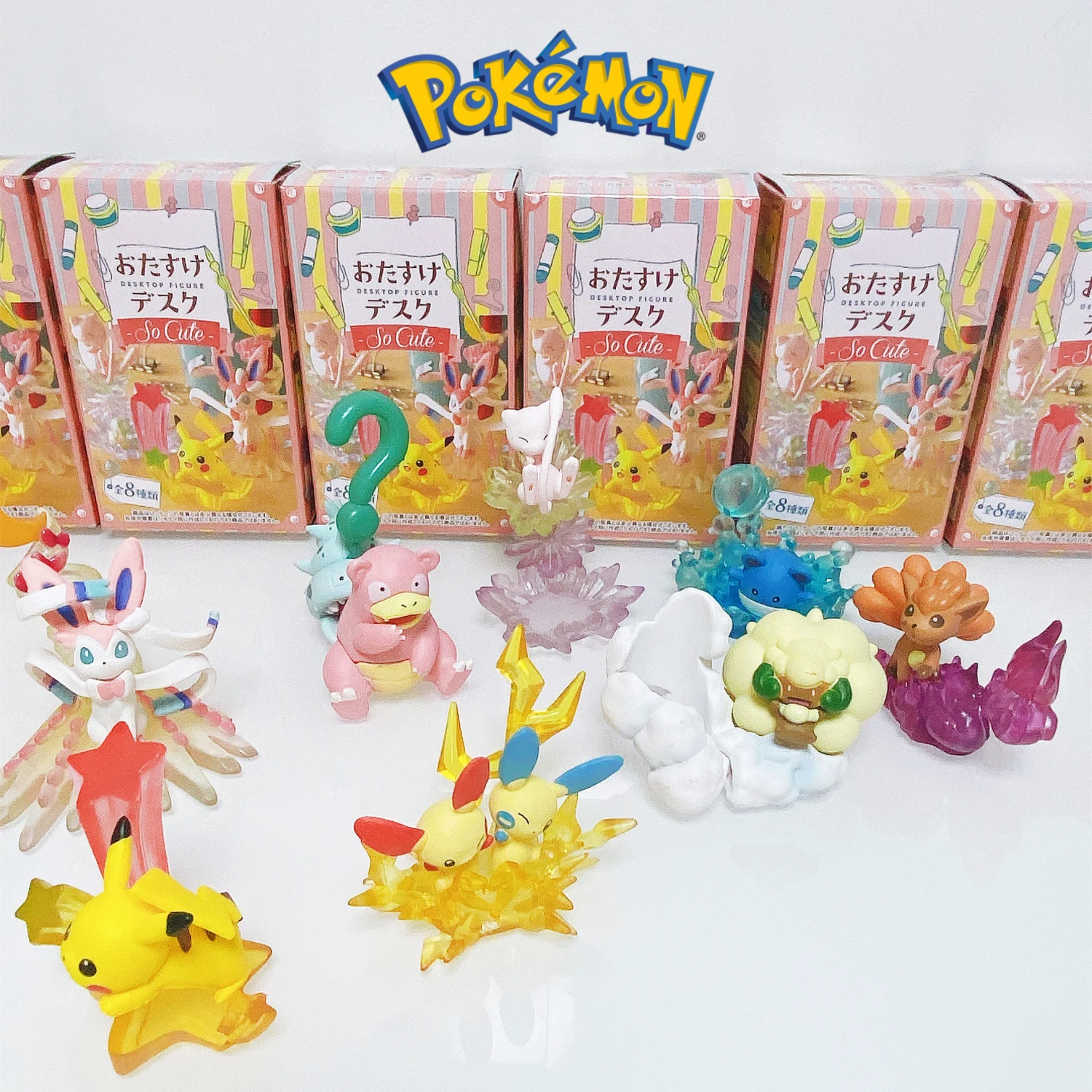 

8pcs Set Pokemon Mystery Blind Box Kid Children Halloween Gift Anime Action Mini Figures Model Desktop Decor Animation Ornament