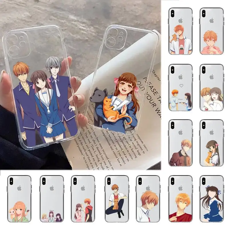 

Fruits Basket Kyo Sohma Phone Case for iPhone 11 12 13 mini pro XS MAX 8 7 6 6S Plus X 5S SE 2020 XR cover