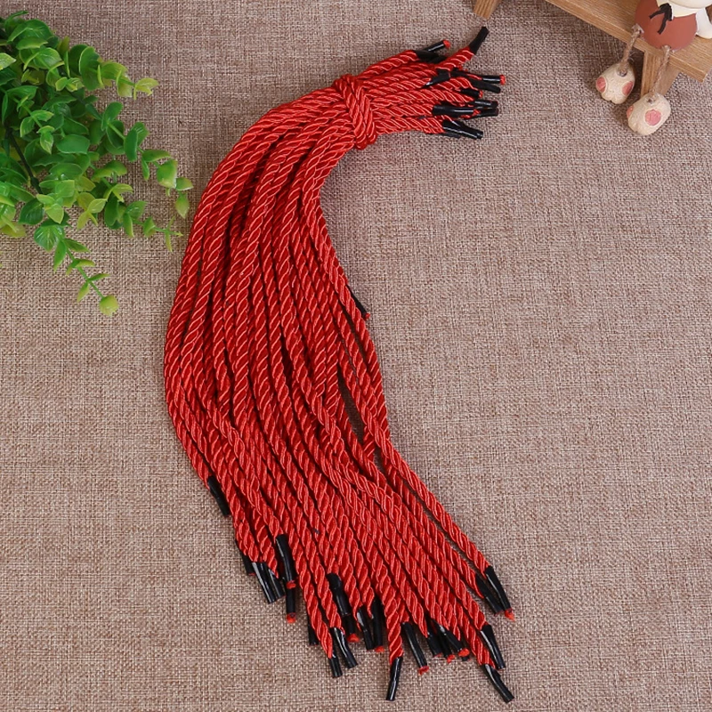 Витой хлопкополиэфирная ткань мешок для шнуров подарок 25 шт. 35 см Длина 3 акции