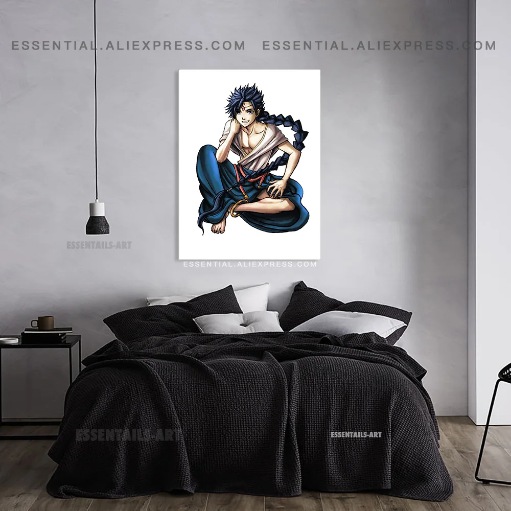 Аниме плакат Aladdin Magi холст настенное искусство живопись Декор картины для