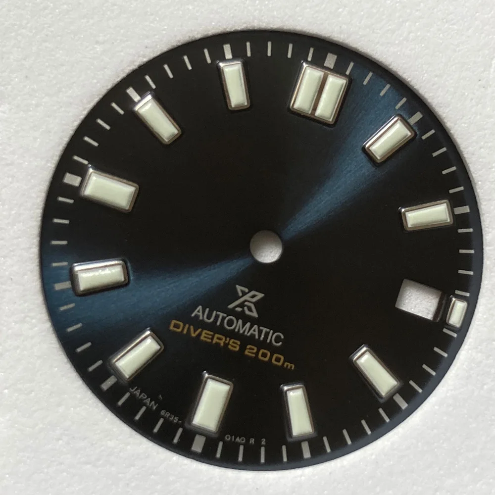

Watch Parts 28.5mm Blue/Grey/Brown OEM Dial Luminous Marks Suiatble For NH35 Automatic Movement