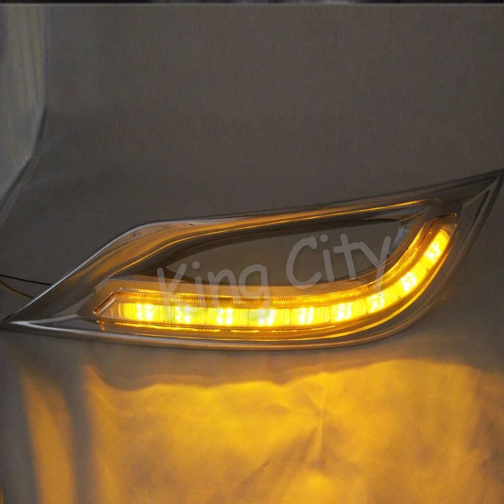 CAPQX 2 шт. для Hyundai Sonata 8th 2011 2012 2013 авто светодиод дневного света DRL Противотуманные
