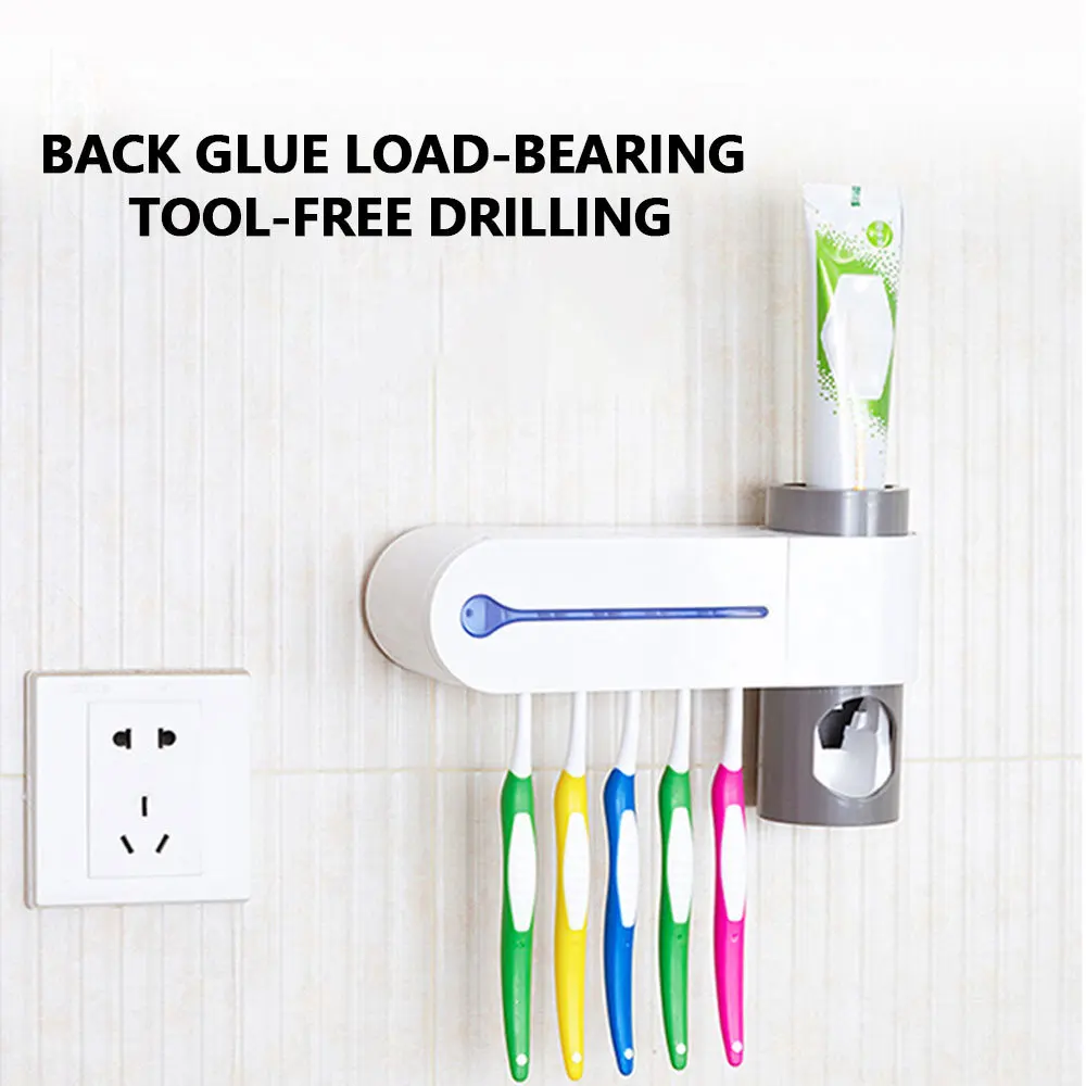 Многофункциональный стерилизатор для зубных щеток стойка дезинфекции полка