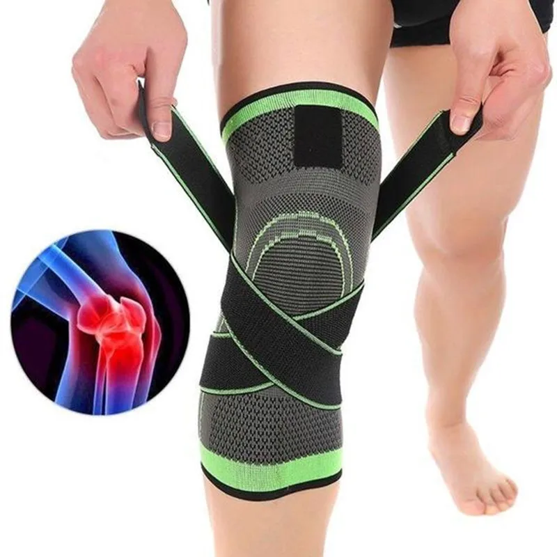 

Knie Kompression Knie Brace Professionelle Schutz Knie-Pad Atmungsaktiv Bandage Knie Brace Basketball Tennis Radfahren