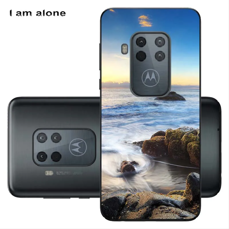 Чехлы для телефонов Motorola One Pro Zoom/One power из мягкого ТПУ с модным рисунком Moto one про