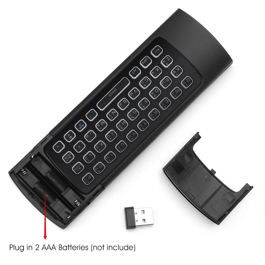 Пульт дистанционного управления MX3 Air Mouse T3 с подсветкой 2 4 ГГц РЧ беспроводная