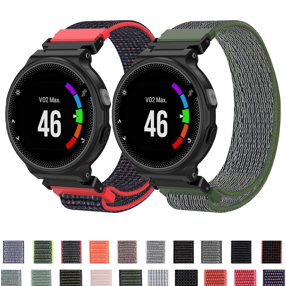 

Ремешок для смарт-часов, Нейлоновый, для Garmin Forerunner 235, 735xt, 220, 230, 630, 620, 735, подход S20, S5, S6