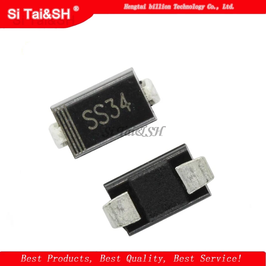 100 шт. 1N5822 smd SMA do-214ac IN5822 диод Шоттки ss34 новый оригинальный | Электронные компоненты