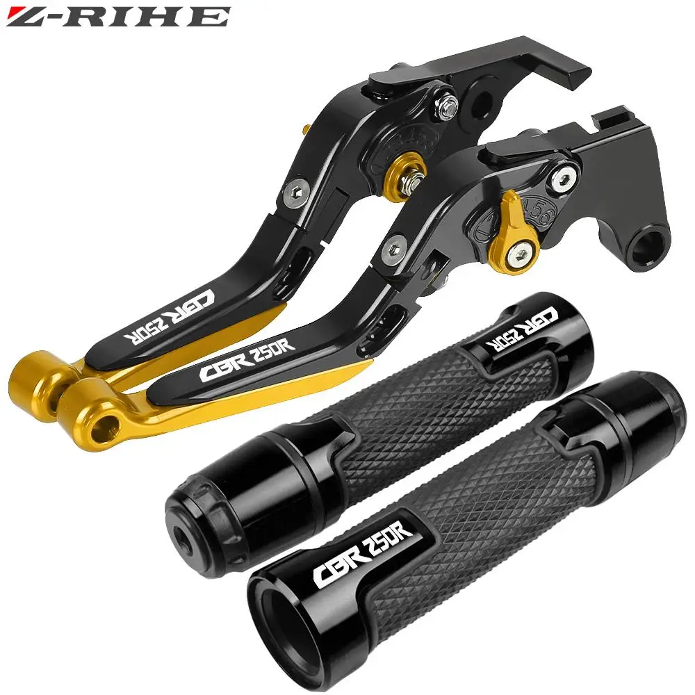 

Motorcycle Accessories Folding Extendable Brake Clutch Levers Handlebar Handle Hand Grips For Honda CBR250R CBR 250R 2011-2018