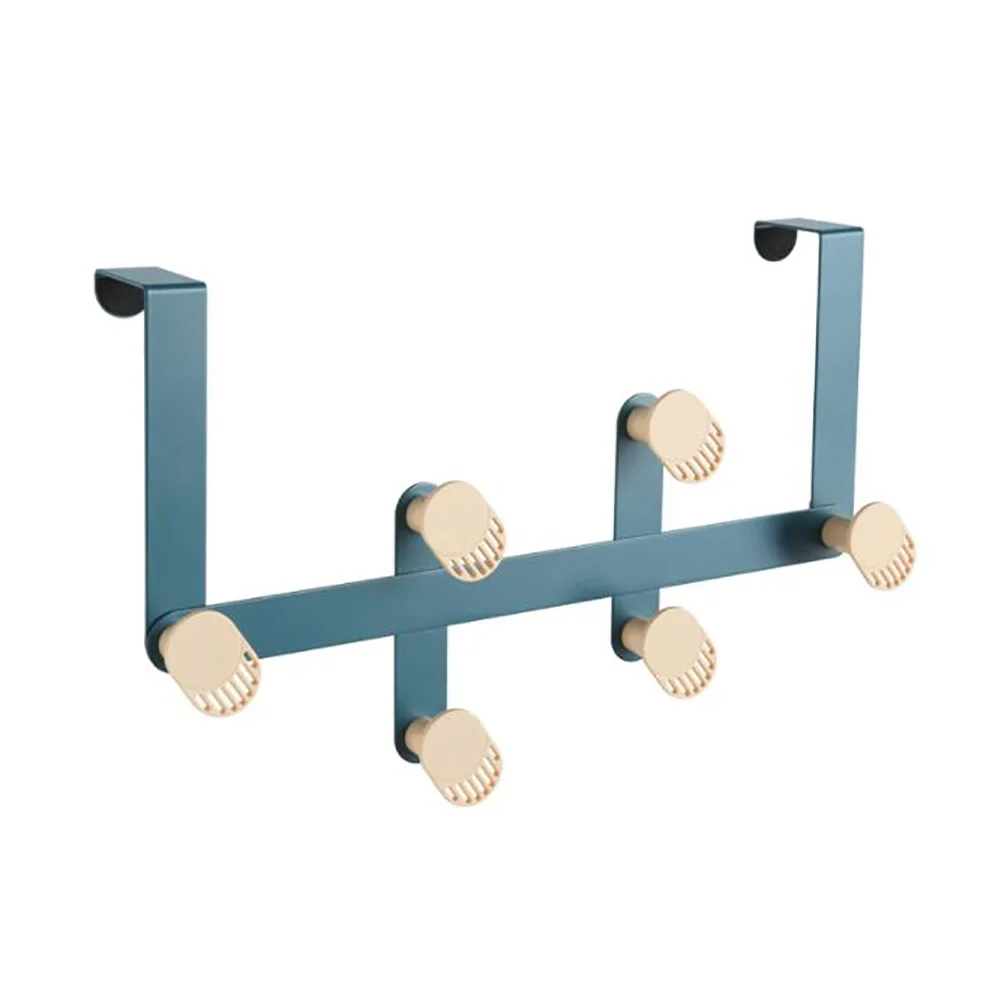 

ABS Hanging Rack Hook Holder Organizer Storage Rack Behind The Door Cloth Towels Hats Door Hook Holder Storage Hook