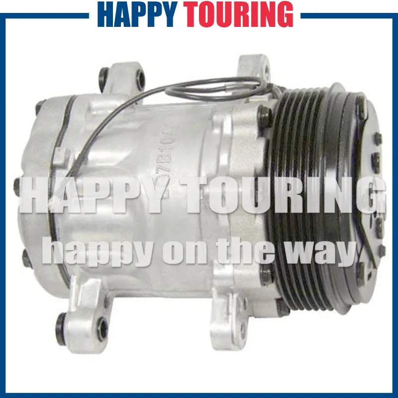 SD7B10 Mini A/C компрессор атласная отделка для R134A заряда DD SC|Установки