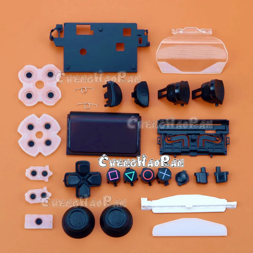 1 комплект запчасти для ремонта дома D Pad Circle Square Triangle X набор кнопок Playstation 4 PS4