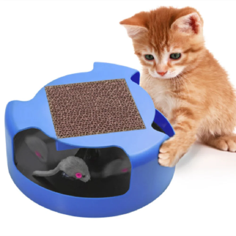 

Недорогая бестеневая мышь, поворотный стол, игрушки для домашних животных, игрушка для кошки, Чейза, мышь, Интерактивная Поворотная доска дл...