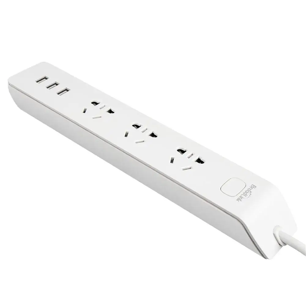 Broadlink оригинальная лента питания MP2 умная домашняя WiFi розетка 3 выхода USB 10A 1 5 м 250 в
