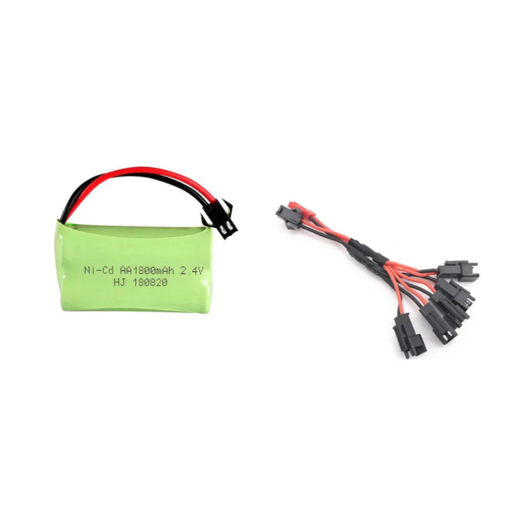 Аккумуляторная батарея для игрушек с дистанционным управлением 1800 мАч 2 4