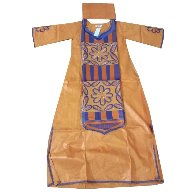 MD 2019 african dresses for women embroidered bazin riche dress with headwrap south africa lady long traditional clothes | Тематическая