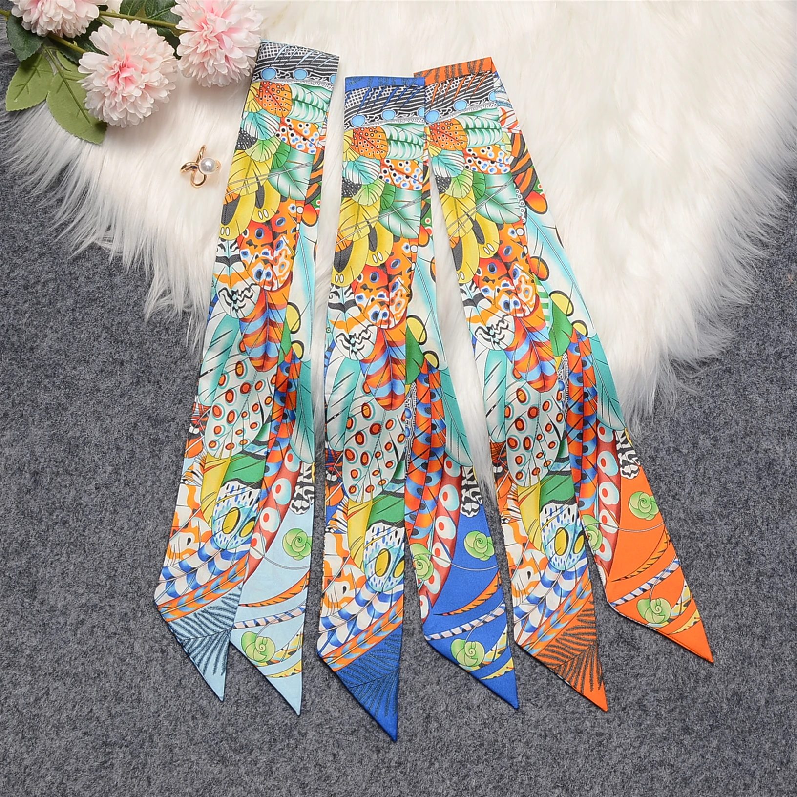 Шелковый шарф