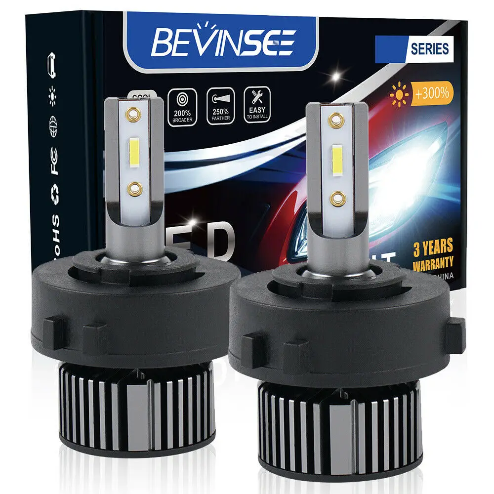 Светодиодные лампы Bevinsee H7 Для VW Golf Jetta MK7 MK6 Scirocco Touran Sharan Mercedes-Benz Vito