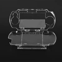 100pcs protector clear crystal hard cover case for s ony psp1000 game console