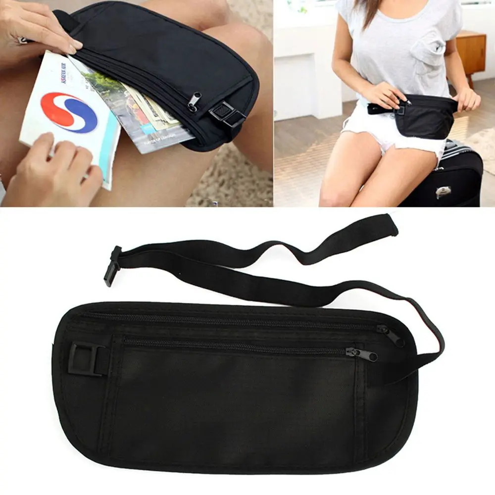 HOT Invisible Travel Waist Packs Pouch for Passport Money Belt Bag Hidden Security Wallet Gifts | Багаж и сумки