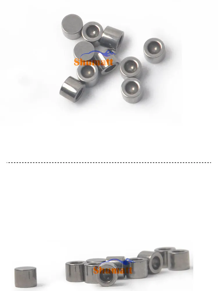 SHUMAT F00VC21002 инжектор Common Rail стальное шариковое сиденье F00V C21 002 для B0S/CH 0445 110 серии 4 цилиндра дизельный двигатель