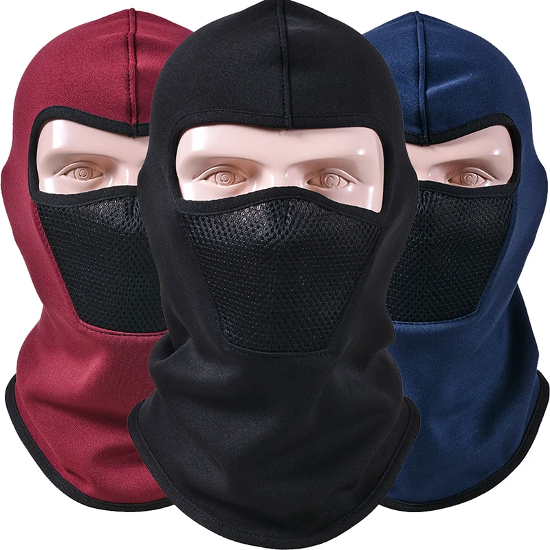 

Winter Motorcycle Mask Keep Warm Full Face Thermal Knitting Motorbike Sport Biker Cycling Face Mask Men Women Helmet Accessories