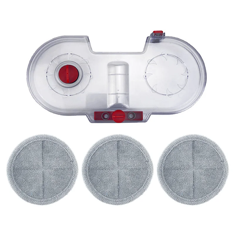 1 шт. Электрический резервуар для воды и 3 тряпка швабры Dyson V7 V8 V10 V11 пылесос