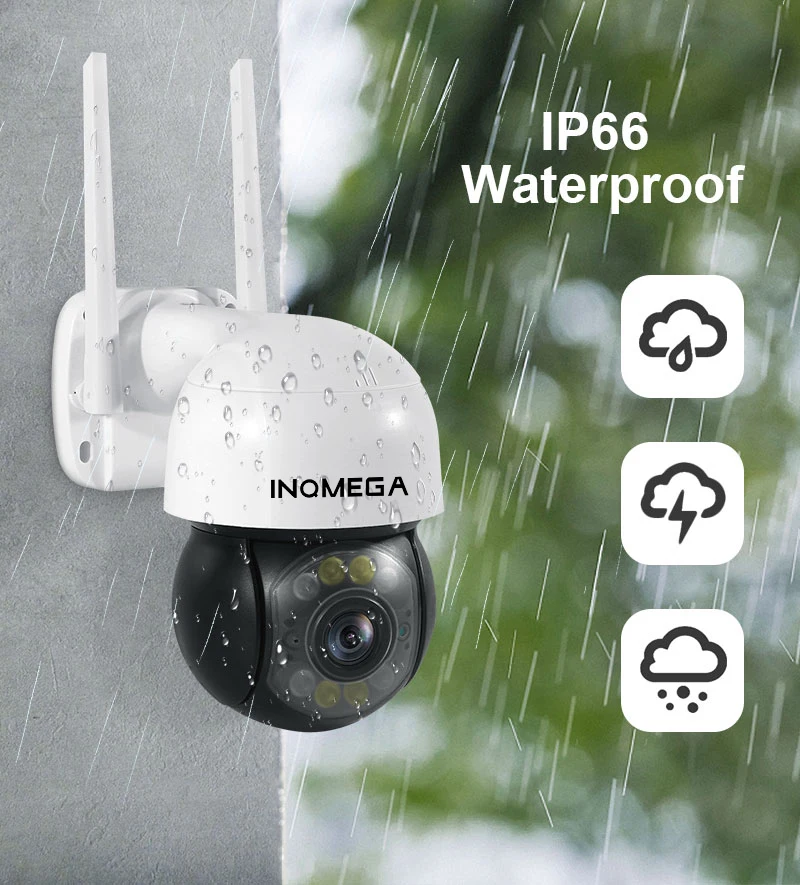 Дешево SECTEC CCTV ICSEE камера POE PTZ IP камера наблюдения Wifi облако 1080P открытый NVR цвет ночное видение Экшн-камера