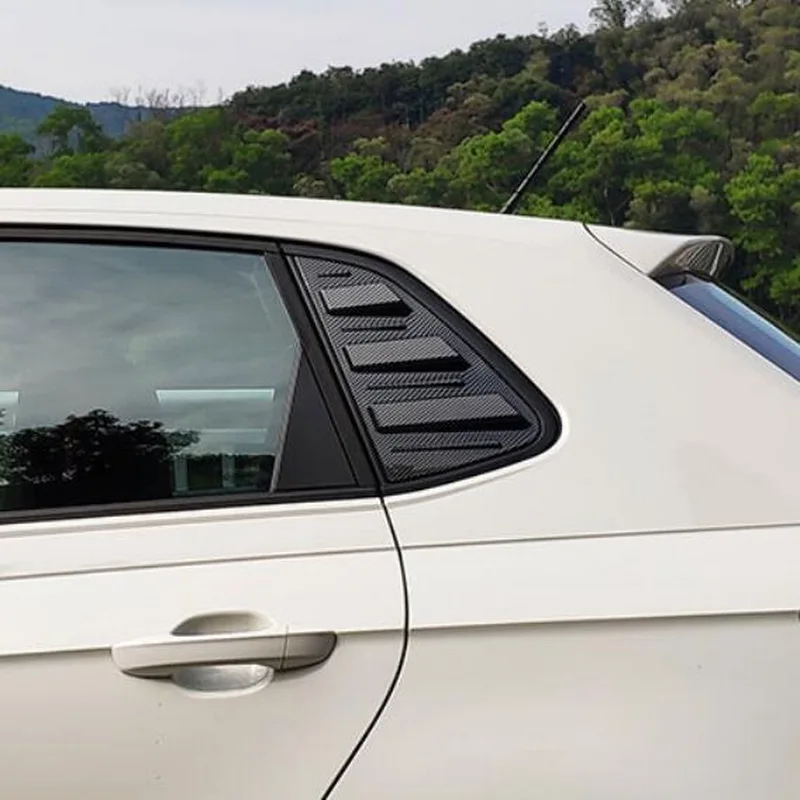 Стикеры Tonlinker для внешнего автомобиля заднего окна треугольные жалюзи наклейки VW