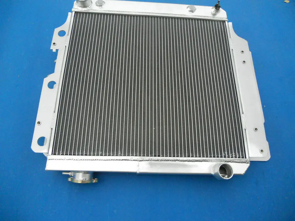 3-рядный алюминиевый радиатор для JEEP WRANGLER YJ и TJ все двигатели CHEVY 1987-2006 87 88 89 90 91 92 93