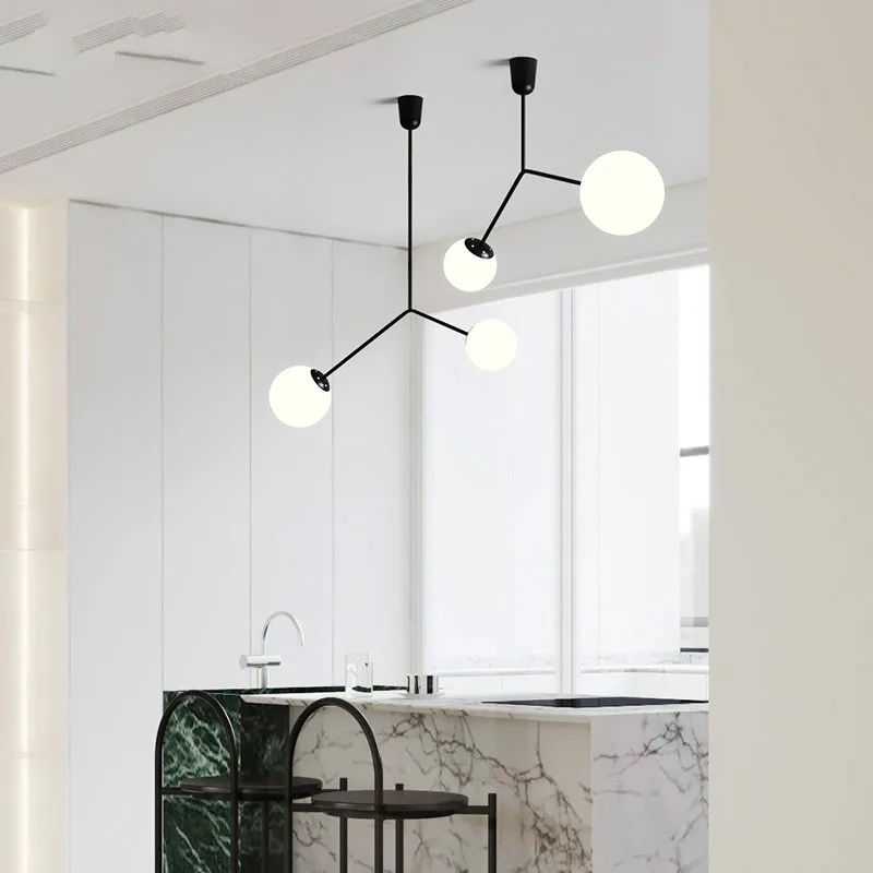 Европейский стиль гостиной столовой современный минималистичный кафе-барный столик спальня творческий ароматный светильник вишневый LX110911.