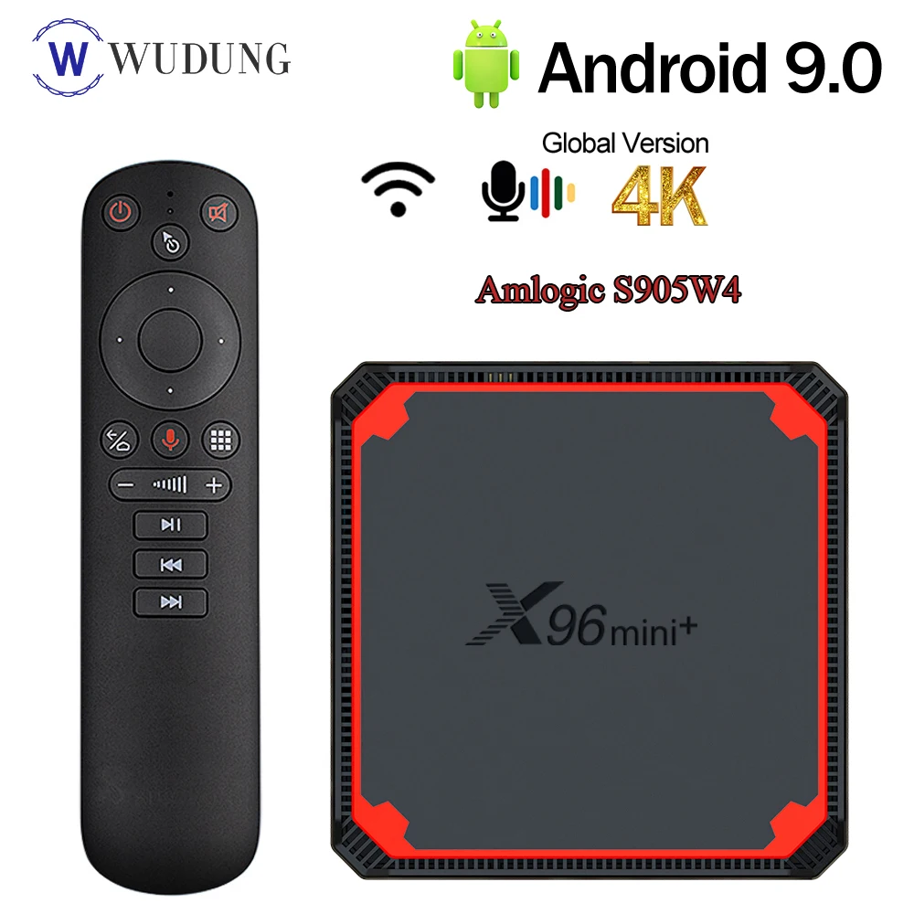 2021 новейший Android 9 0 Smart TV BOX X96 Мини плюс 2 Гб оперативной памяти 16 встроенной