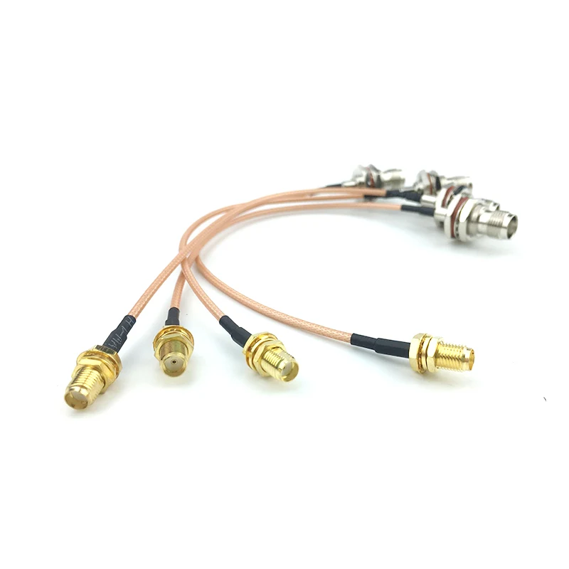 Antenna Adapter Extensible RG316 Cable Universal Feeder TNC-K Female to SMA-K Radio Antena | Мобильные телефоны и