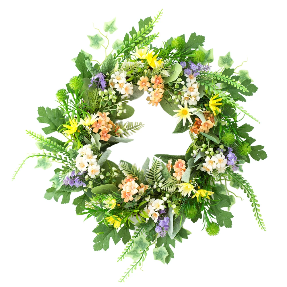 

Artificial Flower Faux Garland Home Ornaments Holiday Lintels Rattan Wreath Party For Door Wall Window Decor New Styles Kid Gift