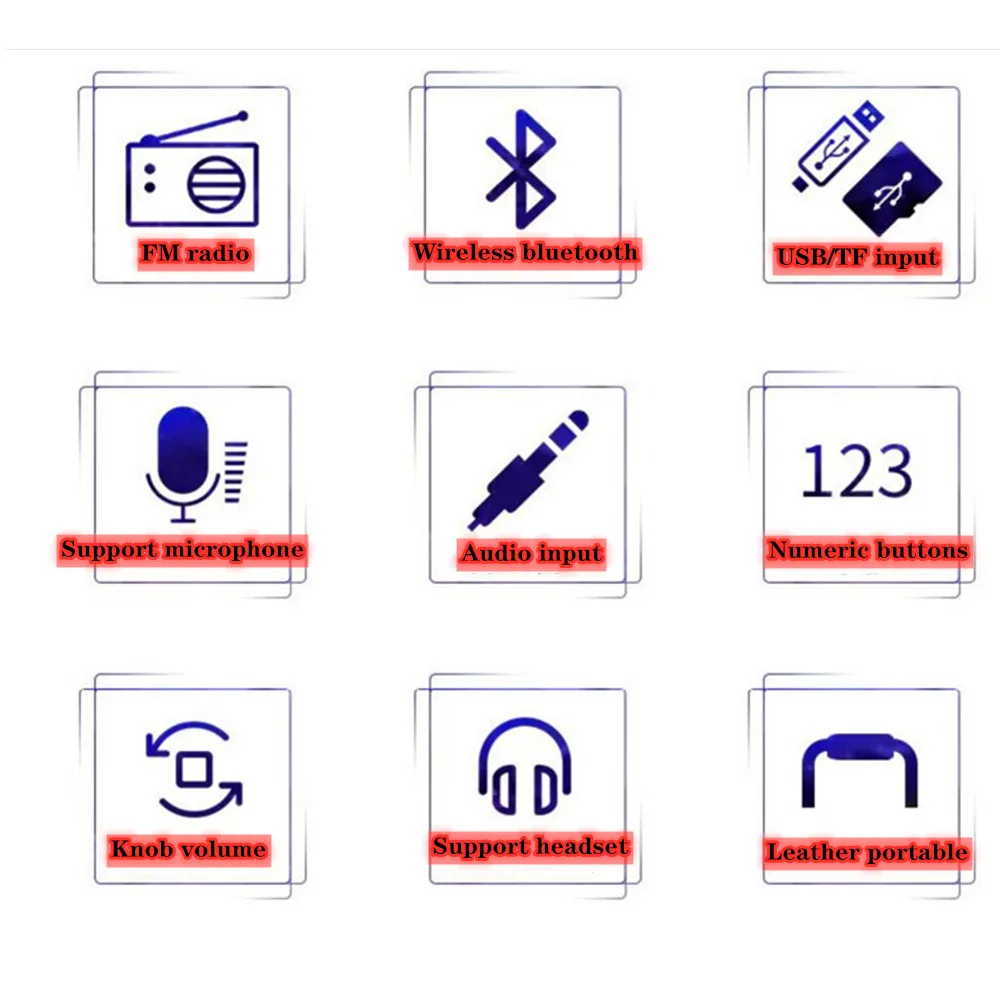 Портативная колонка для танцев новая портативная с Bluetooth усилитель высокой