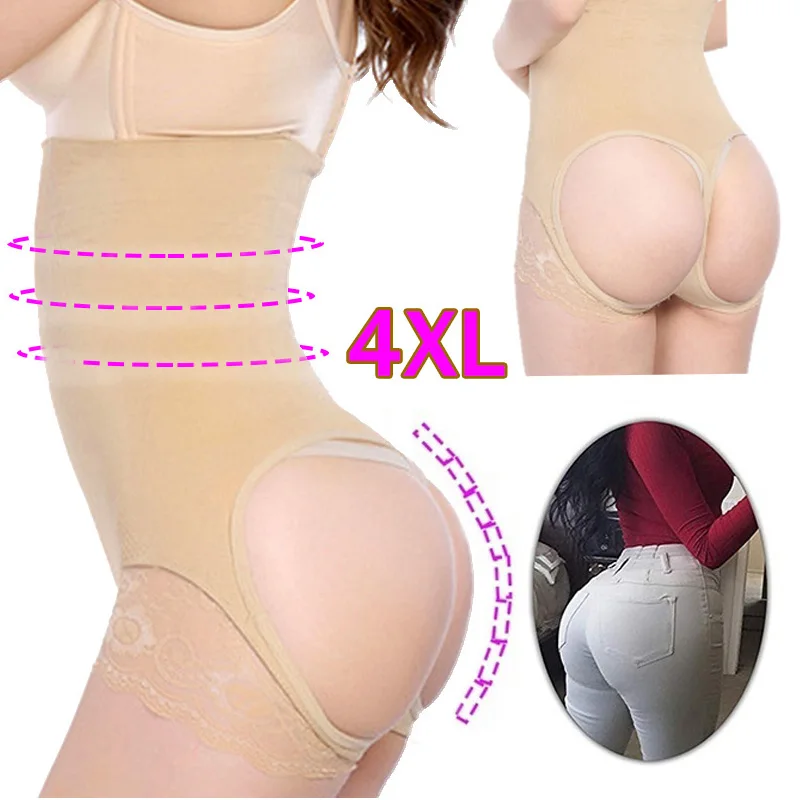 

Butt Lift Body Shaper Shorts Lace Butt Lifter With Tummy Control Female Booty Lifter Panties Sexy Shapewear