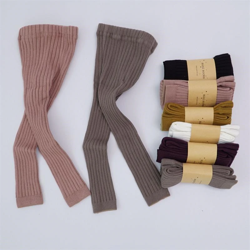 

Soft Warm Tights 0-5Y Cotton Solid Winter Spring Pantyhose For Girls Kids Newborn Baby