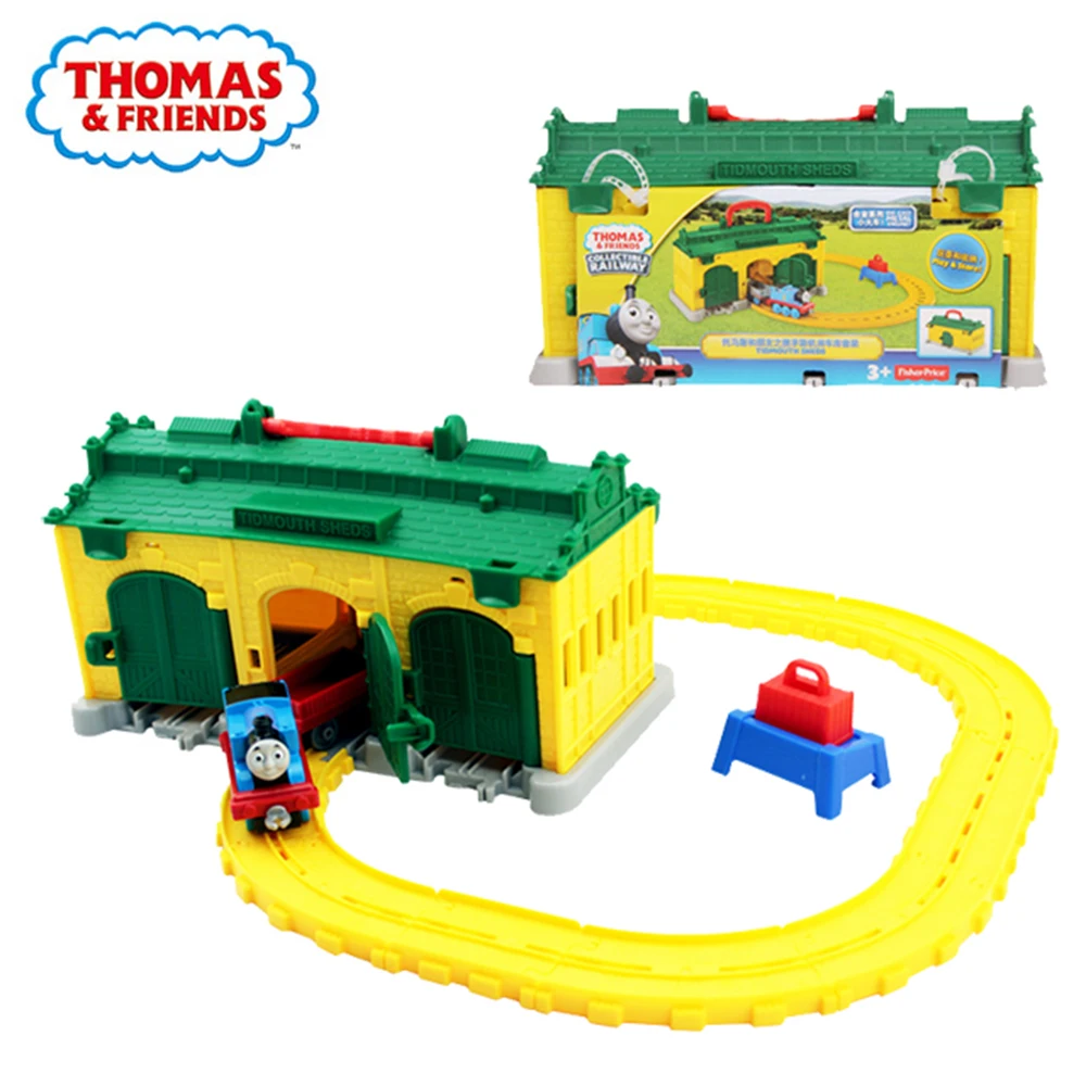Оригинальный игрушечный набор для поездов Thomas and Friends литой металлический