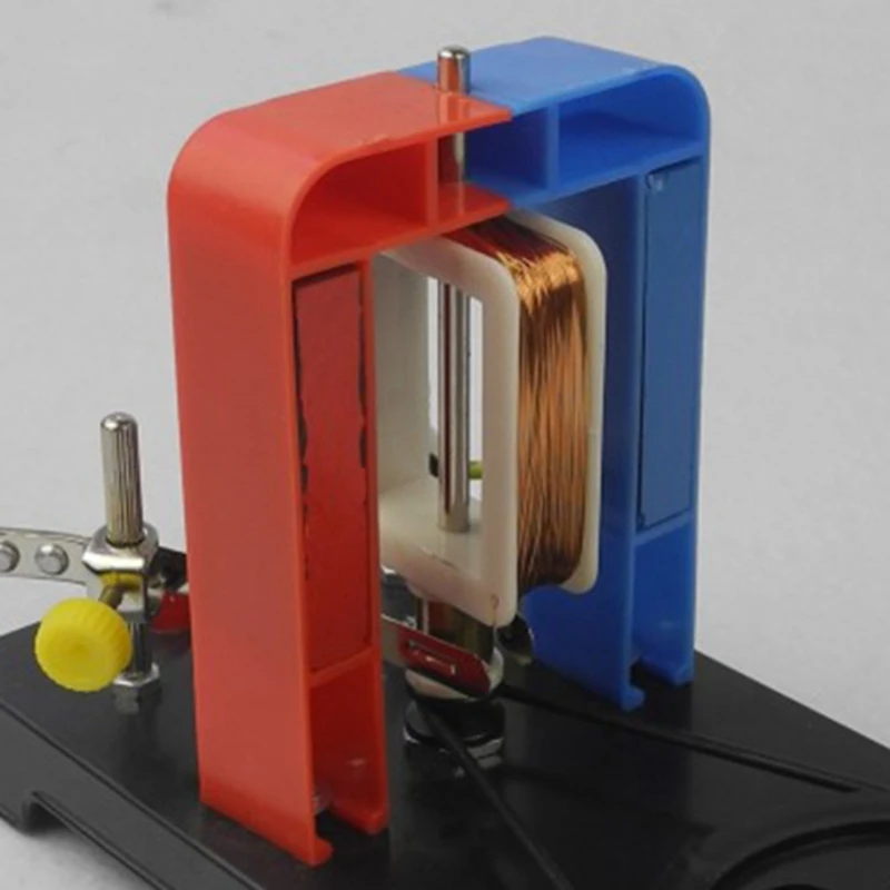 

DIY Hand Electricity Generator Model AC-DC Electric Generator Physical Experiment Education Toys