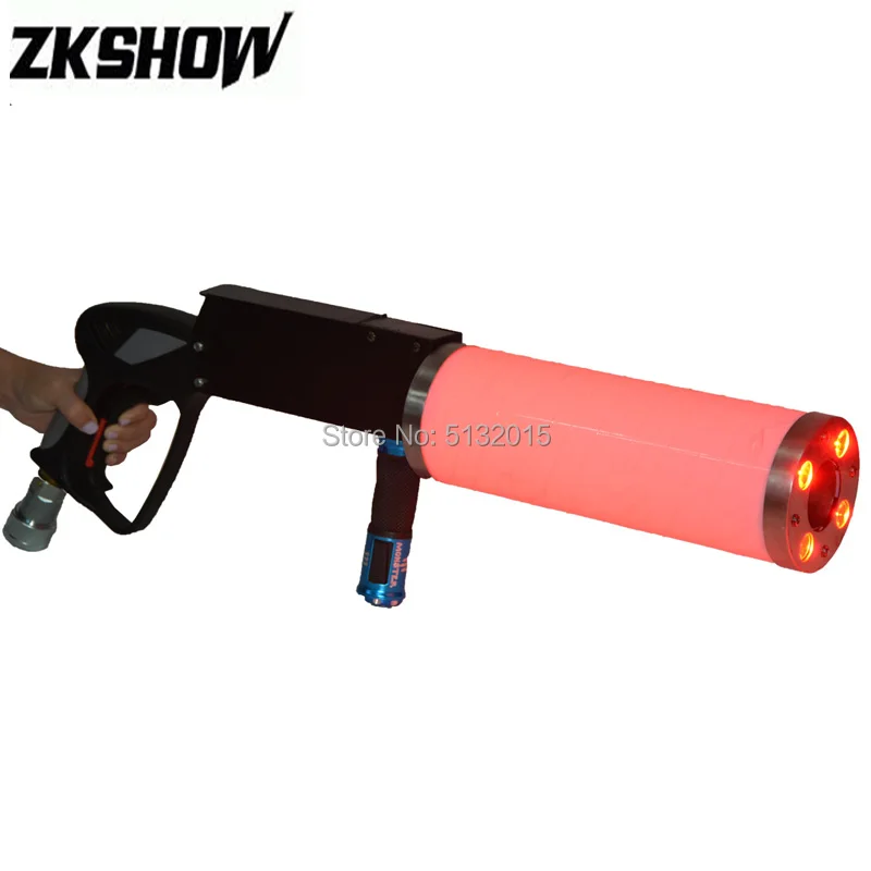 2 шт./лот ручной светодиодный СО2 пистолет шутер портативный RGB DJ диско вечерние