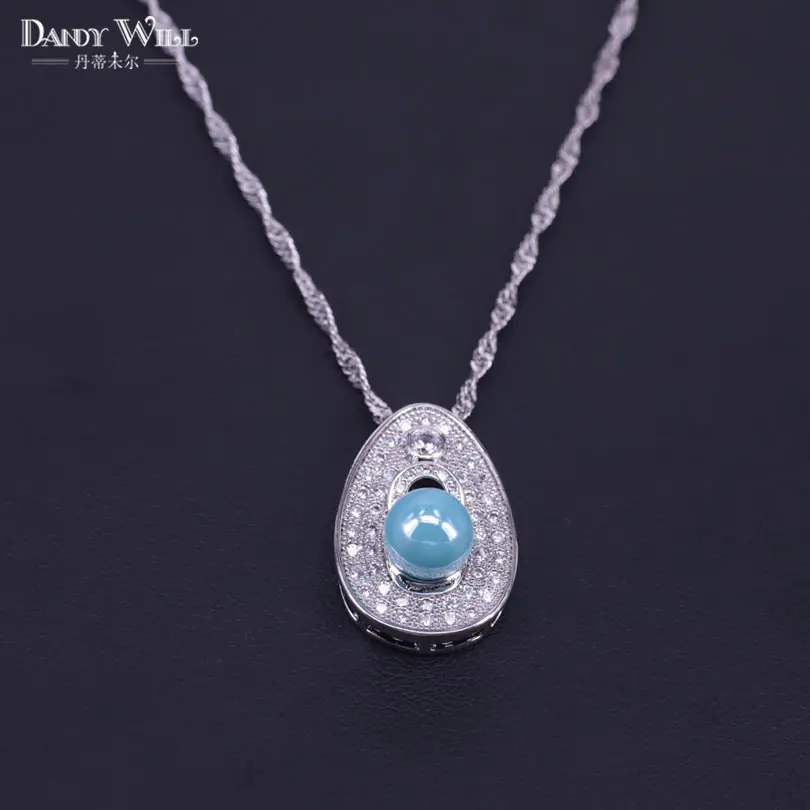 Женский комплект из колье серёг и кольца с натуральным жемчугом | Украшения