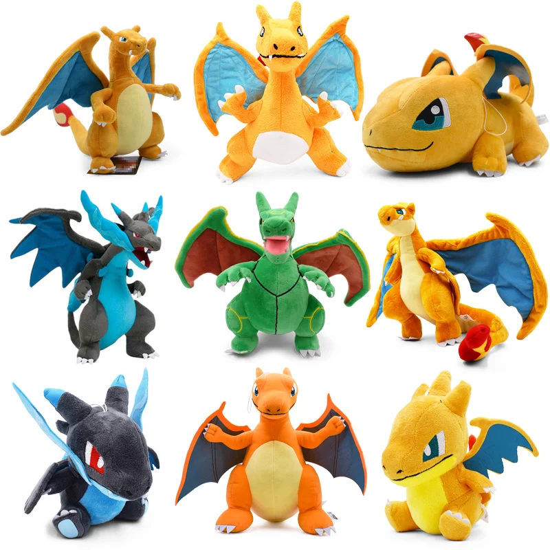 Кукла Takara Tomy Pokemon Mega Rayquaza Charizard XY Y Evolution мягкие плюшевые игрушки для